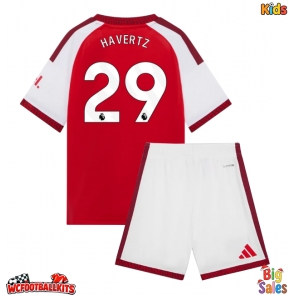 Arsenal Kai Havertz #29 Replica Home Stadium Kit for Kids 2026-27 Short Sleeve (+ pants)